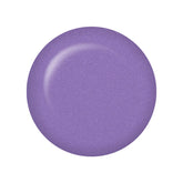 A pale, yet cheerful grape color illustration of a sample pigmentation of  a nail gel from ibd